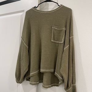 Olive Green Sweater